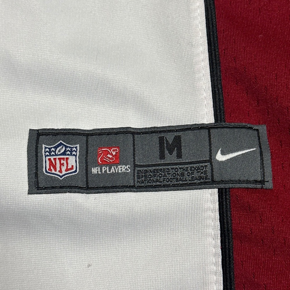 Nike Larry Fitzgerald Arizona Cardinals Jersey Youth Medium 10/12 White Red NFL - Picture 2 of 7